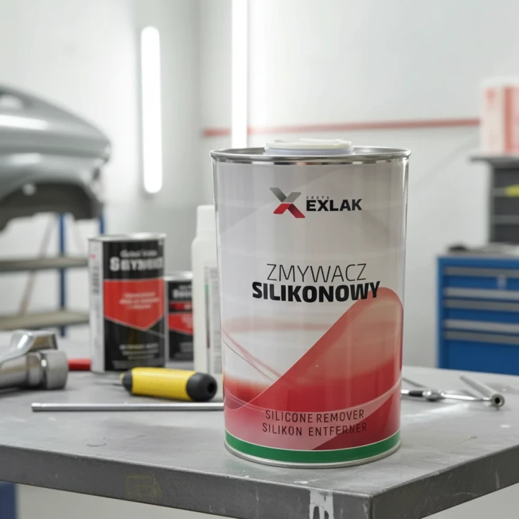Zmywacz silikonowy EXLAK – do metalu i utwardzonych powłok
