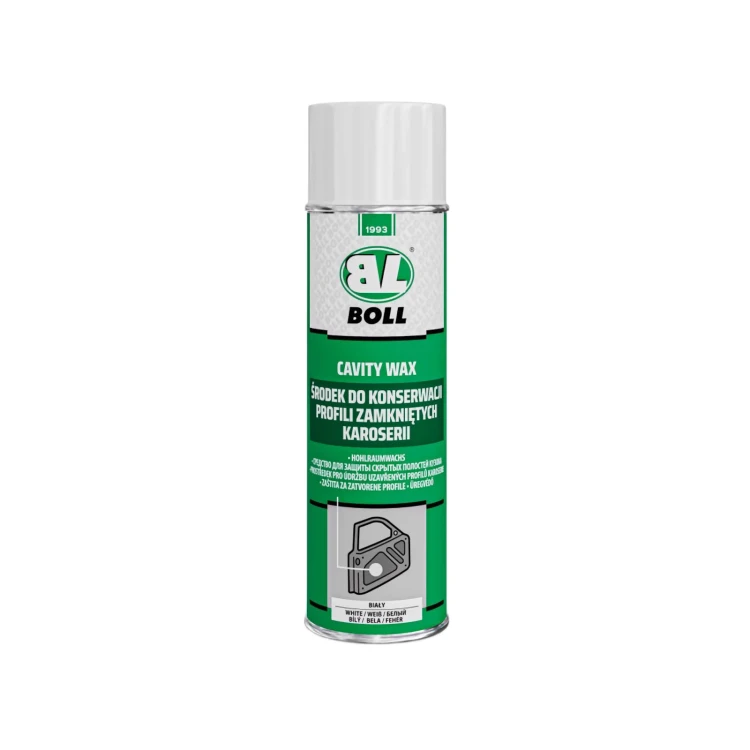 BOLL biały środek do konserwacji profili zamkniętych karoserii spray 500 ml