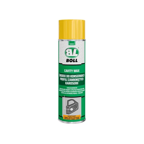 BOLL bursztynowy środek do konserwacji profili zamkniętych karoserii spray 500 ml