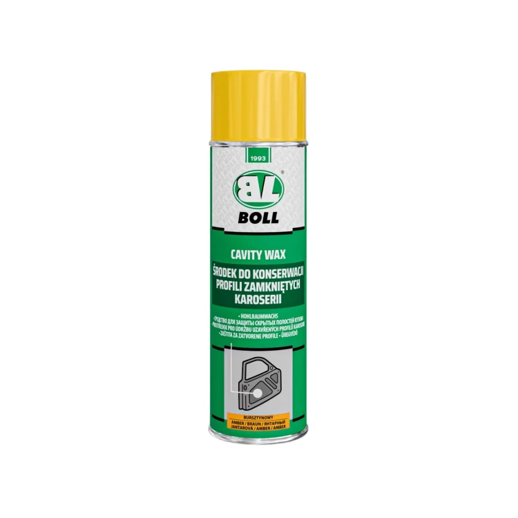 BOLL bursztynowy środek do konserwacji profili zamkniętych karoserii spray 500 ml