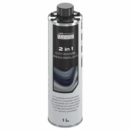 TROTON 2in1 Anti-Gravel Seam Sealant czarna masa ochronna 1 l
