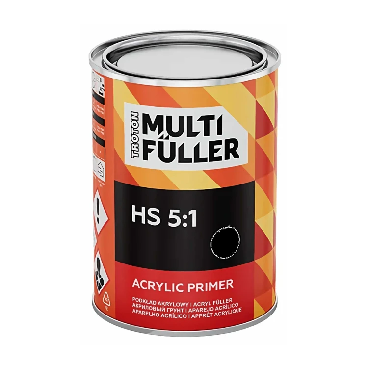 TROTON ACRYL FILLER HS 5:1 czarny podkład akrylowy 0,8 l + utwardzacz
