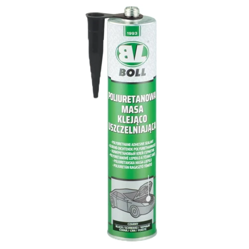BOLL czarna poliuretanowa masa klejąco-uszczelniająca 310 ml
