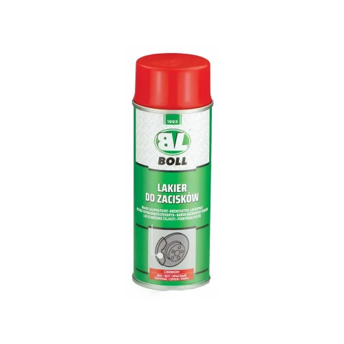 BOLL czerwony lakier do zacisków 400 ml