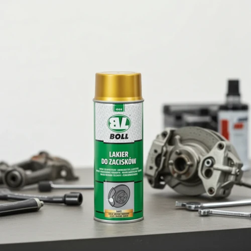 Lakier złoty spray BOLL do zacisków hamulcowych