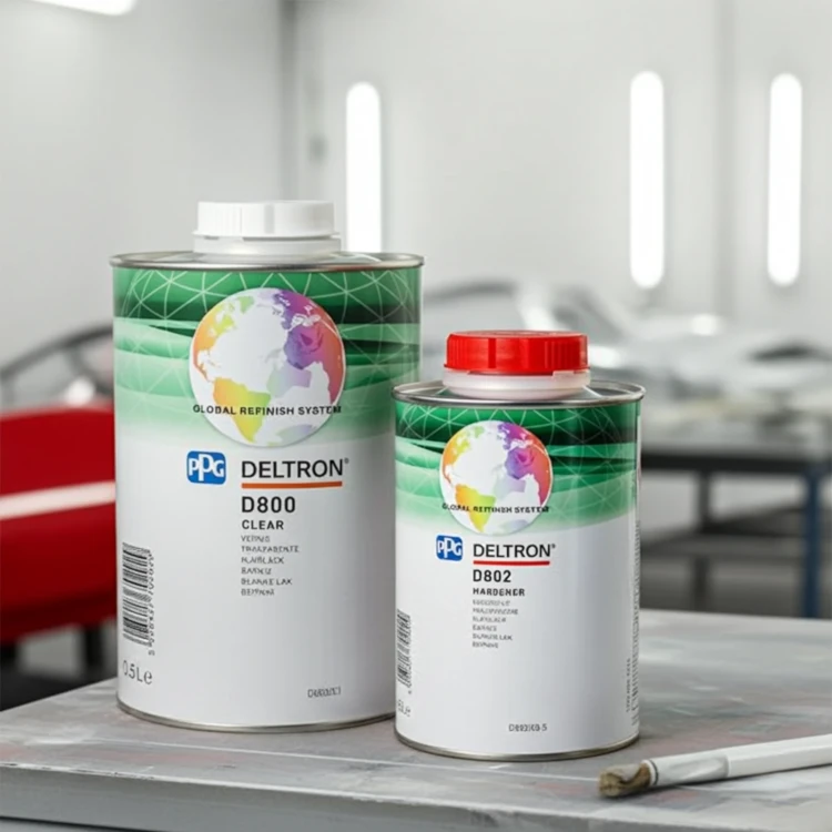 PPG D800 klar MS opakowanie 1l plus utwardzacz