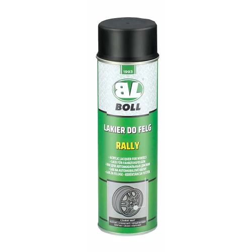 BOLL lakier do felg Rally Spray czarny mat