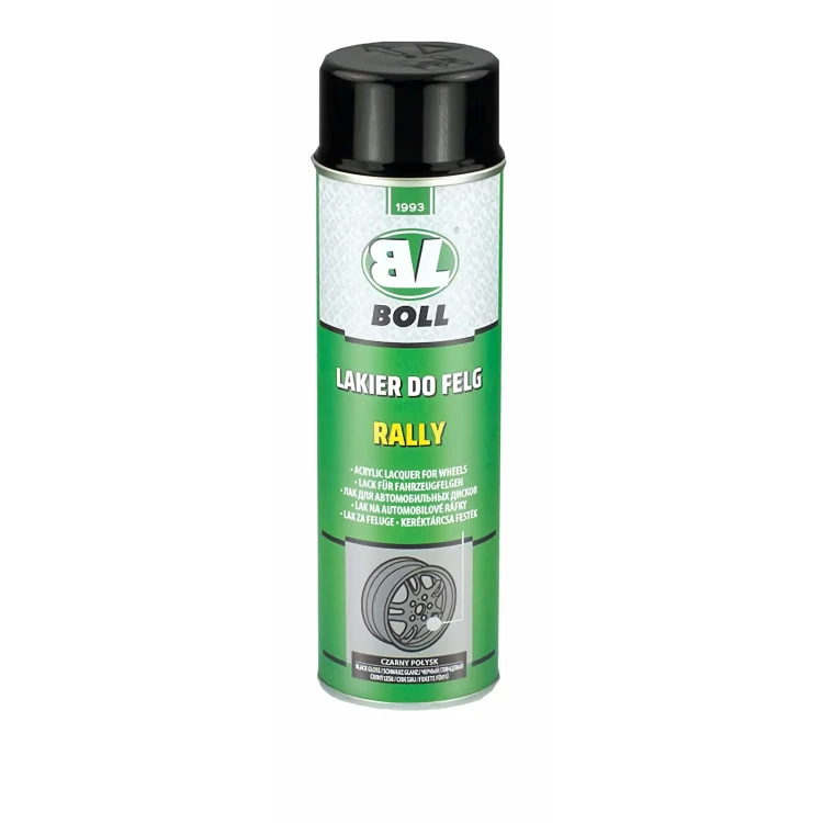 BOLL lakier do felg Rally Spray czarny połysk