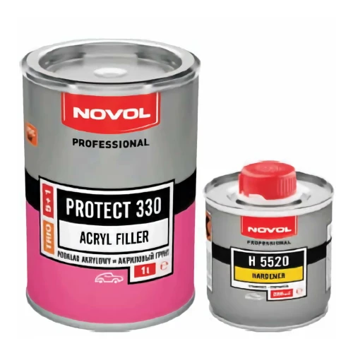 NOVOL PROTECT 330 czarny podkład akrylowy 2K