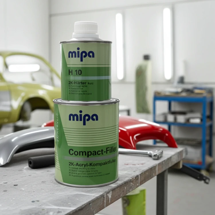 Podkład wypełniający MIPA Compactfiller jasnoszary zestaw 1 litr
