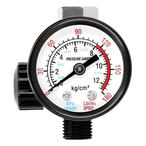 ITALKO regulator reduktor ciśnienia powietrza z manometrem 0–12 bar 1/4"