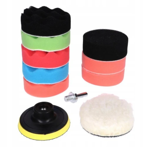 Zestaw gąbek polerskich ITALKO 80 mm 11 elementów