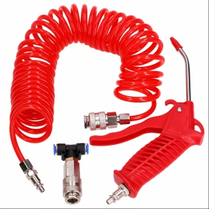 ITALKO zestaw do przedmuchu pistolet wąż spiralny 5 m