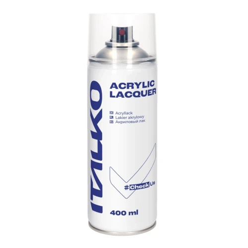 Lakier bezbarwny połysk ITALKO spray 400 ml