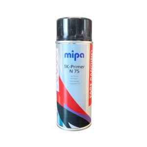 Mipa 1K Primer N75 Czarny Spray 400 ml Podkład Wypełniający Do Plastiku