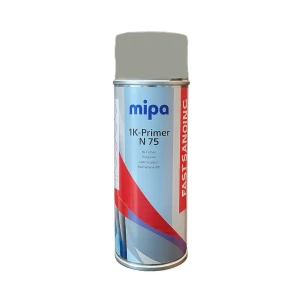 Mipa 1K Primer N75 Szary Spray 400 ml Podkład Wypełniający Do Plastiku