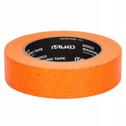 ITALKO taśma maskująca lakiernicza 110°C wodoodporna 30 mm x 45 m