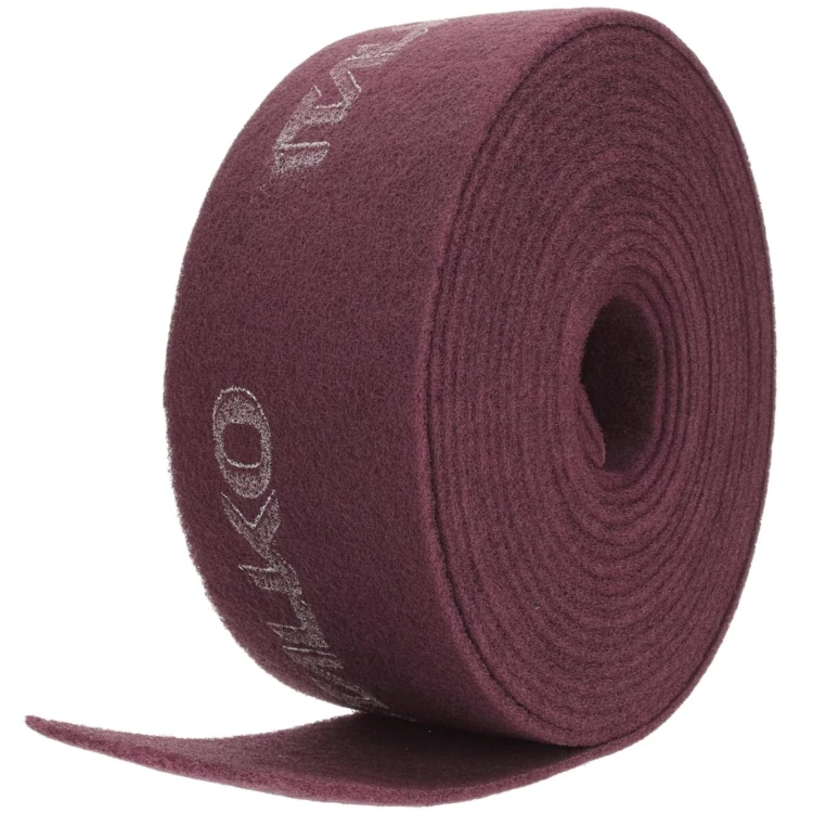 ITALKO włóknina ścierna czerwona P400 115 mm x 10 m