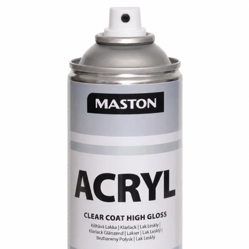 Maston lakier bezbarwny połysk spray 500 ml z dyszą