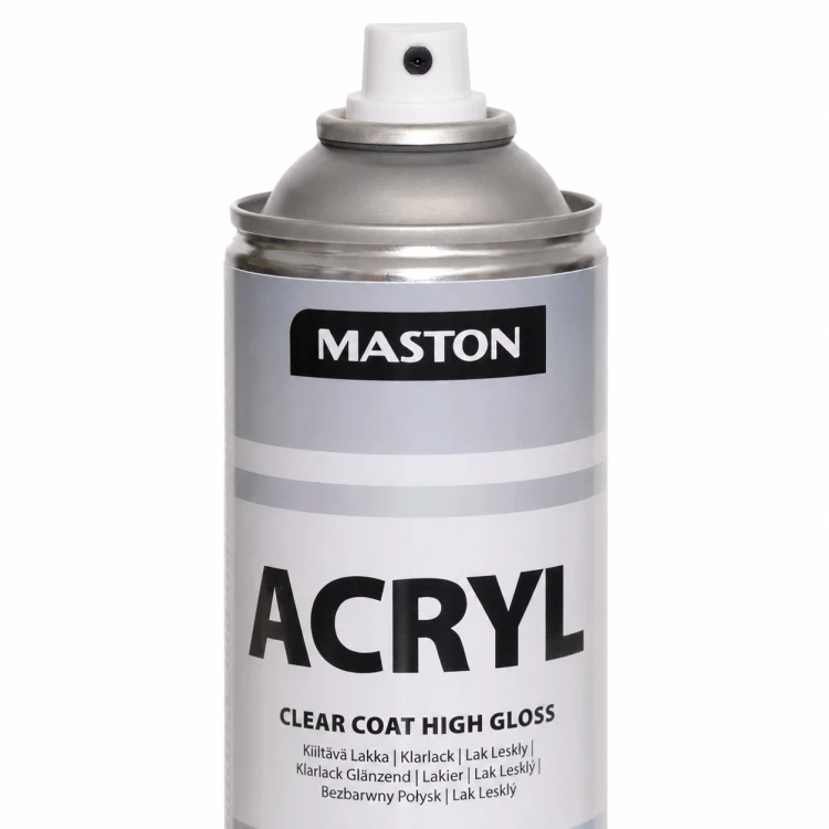 Maston lakier bezbarwny połysk spray 500 ml z dyszą