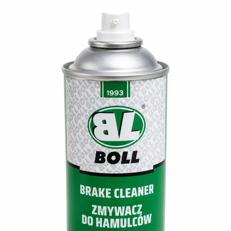 Zmywacz do hamulców BOLL spray – zbliżenie na dyszę natryskową