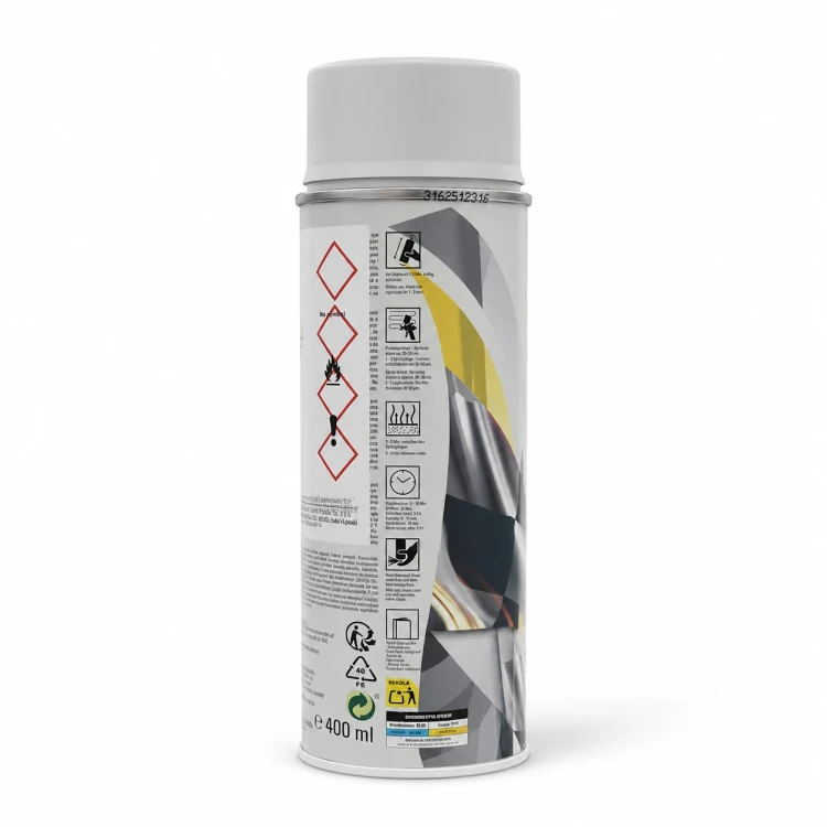 Tył opakowania Mipa Winner podkład spray szary