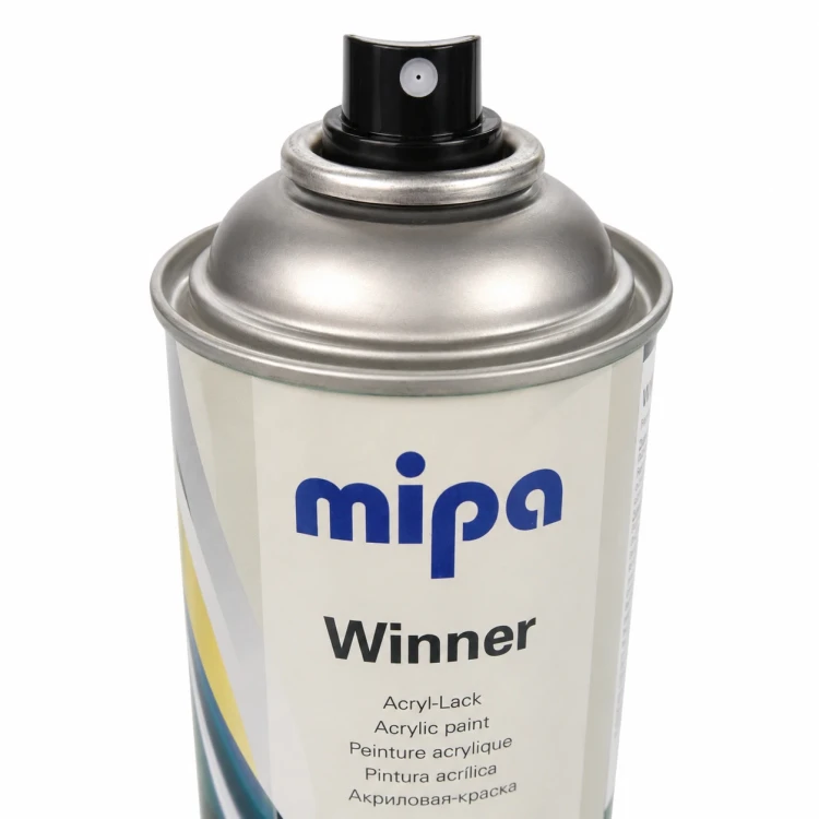 Zbliżenie dyszy sprayu Mipa Winner czarny mat