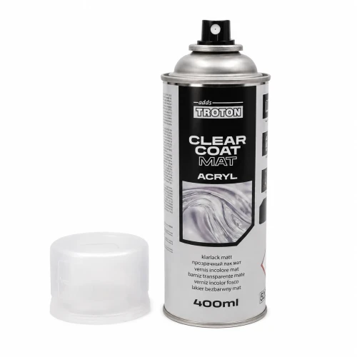 Troton lakier bezbarwny mat spray 400 ml bez nasadki