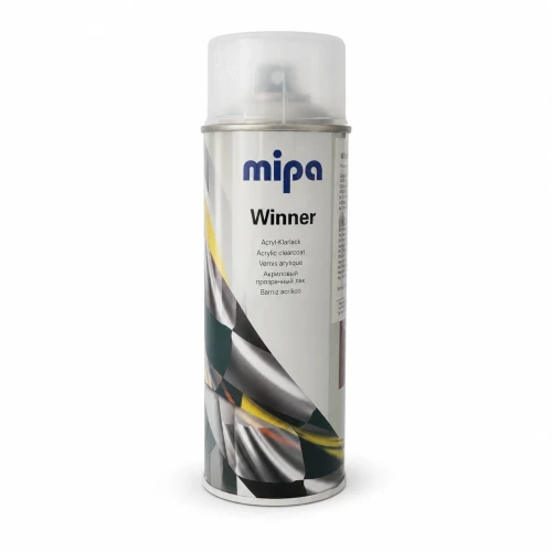 Mipa Winner lakier bezbarwny połysk w sprayu z nasadką