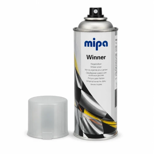 Lakier srebrny do felg Mipa Winner spray 400 ml bez nasadki