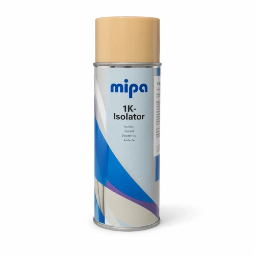 Mipa 1K Isolator spray 400 ml z nasadką widok z przodu