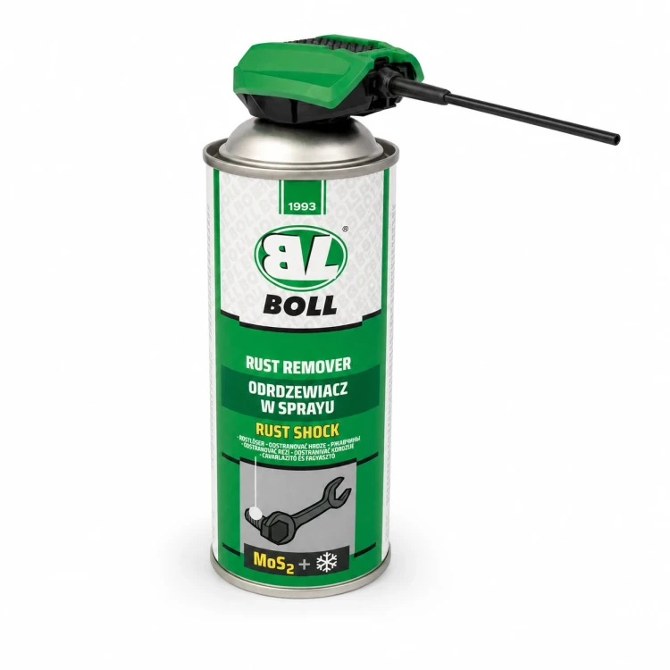 Boll Rust Remover Rust Shock odrdzewiacz w sprayu 400 ml z aplikatorem