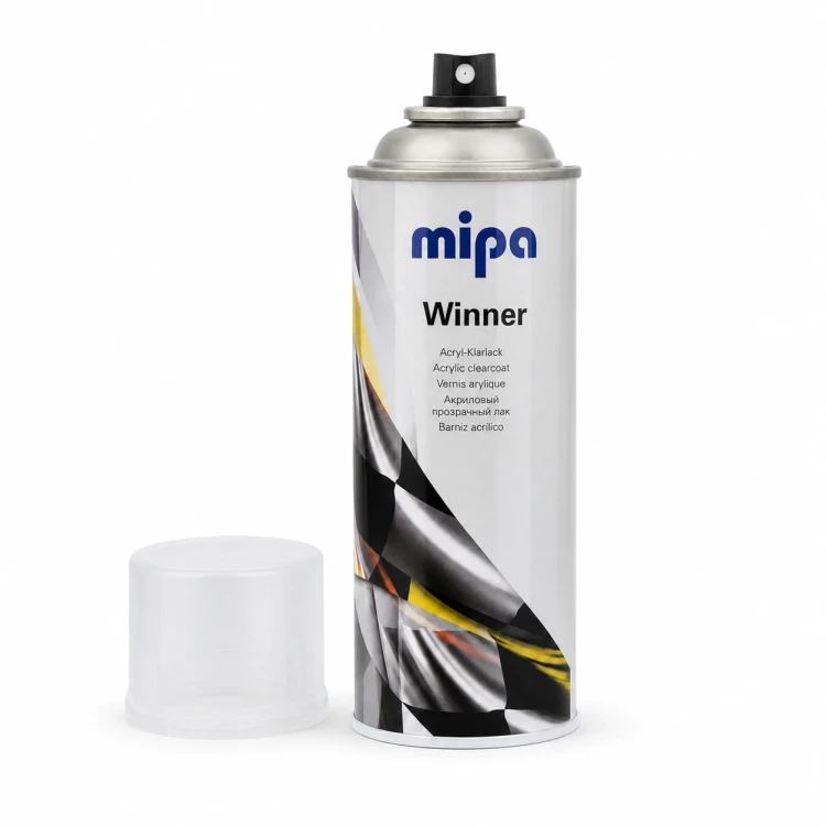 Mipa Winner bezbarwny lakier matowy w sprayu 400 ml bez nasadki