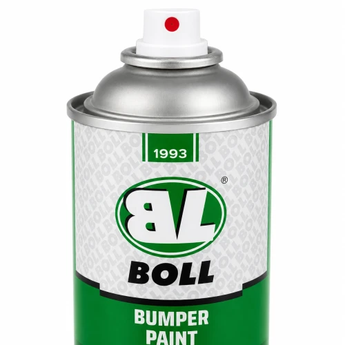Boll Bumper Paint czarny spray zbliżenie etykiety i dyszy