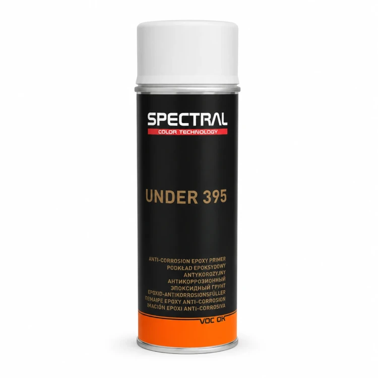 Podkład epoksydowy Spectral Under 395 w sprayu 500 ml – widok z przodu