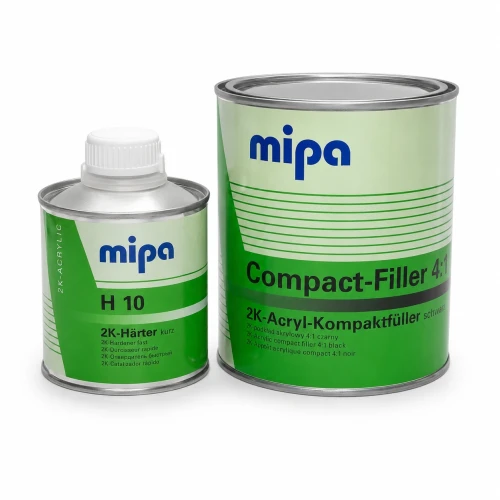 Podkład akrylowy Mipa Compact-Filler 4:1 czarny z utwardzaczem H10