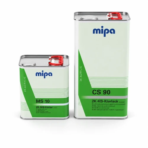 Lakier bezbarwny Mipa CS90 z utwardzaczem Mipa MS10
