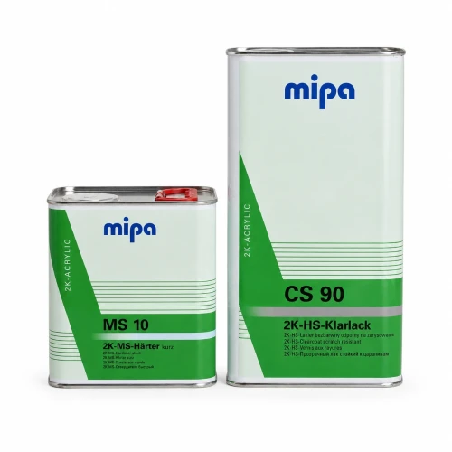 Zestaw lakieru bezbarwnego Mipa CS90 5 l z utwardzaczem MS10 2,5 l