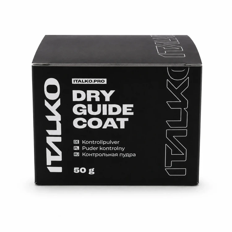 Opakowanie pudru kontrolnego ITALKO Dry Guide Coat 50 g