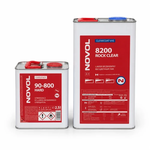 Novol 8200 Rock Clear 5 l z utwardzaczem Hard 90-800 2,5 l
