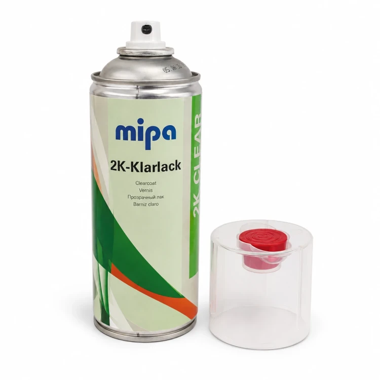 Lakier bezbarwny Mipa 2K Klarlack 400 ml ze zdjętą nakładką