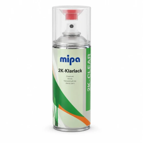 Lakier bezbarwny Mipa 2K Klarlack 400 ml w sprayu widok z przodu
