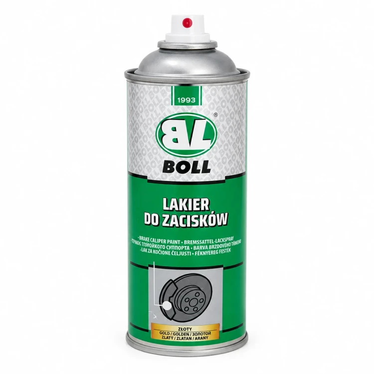 BOLL złoty lakier do zacisków hamulcowych w sprayu bez korka
