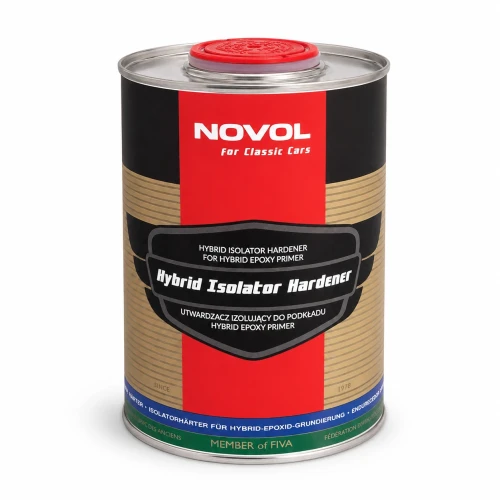 Novol for Classic Cars Hybrid Isolator Hardener widok opakowania z przodu