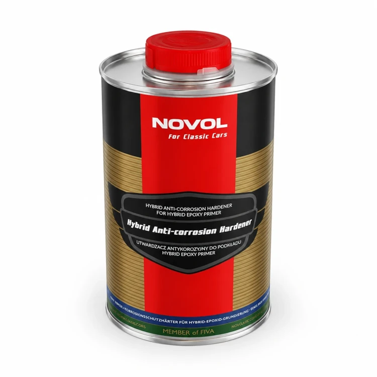NOVOL Hybrid Anti-Corrosion Hardener utwardzacz do podkładu Hybrid Epoxy Primer widok z boku