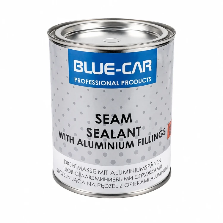 Masa uszczelniająca Blue Car na pędzel z opiłkami aluminium 1 kg