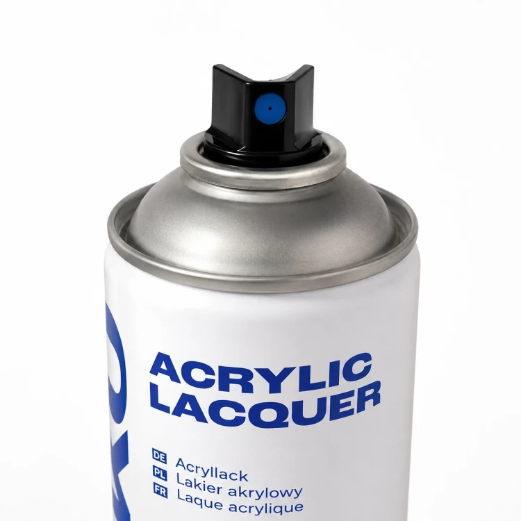 Dysza sprayu Italko Acrylic Lacquer Matt Black 400 ml w zbliżeniu
