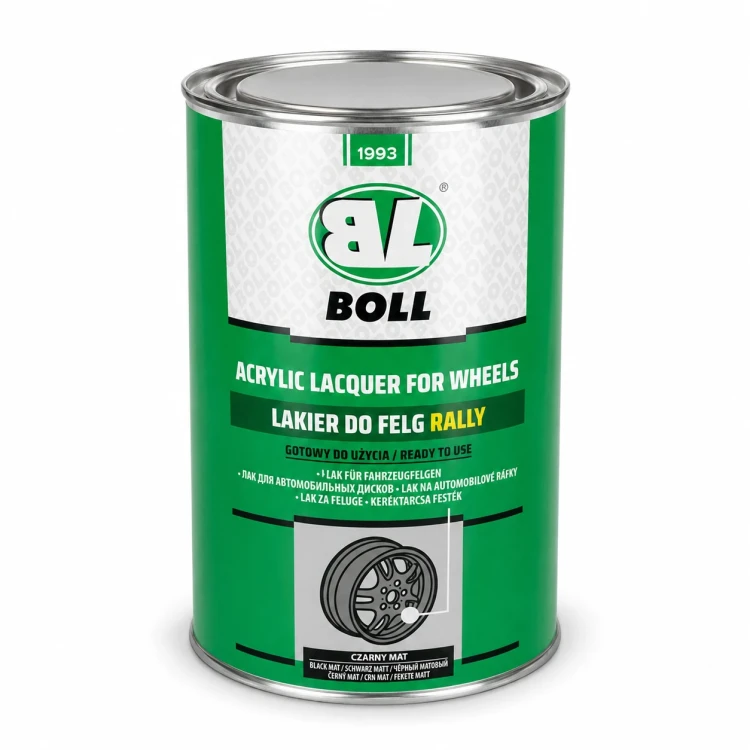 boll lakier do felg czarny mat 1l