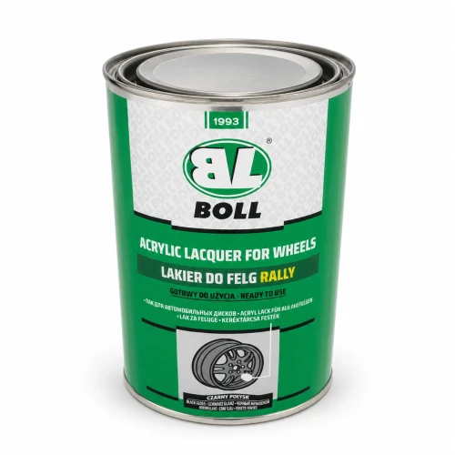 BOLL Rally czarny połysk – lakier do felg z widocznym wieczkiem puszki