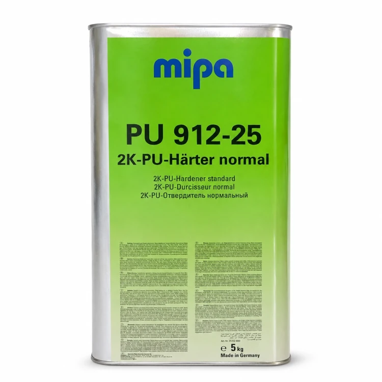 Mipa PU 912-25 utwardzacz poliuretanowy 5 kg widok z przodu